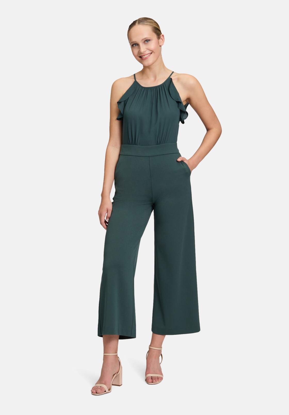 Vera Mont Jumpsuit mit Volant