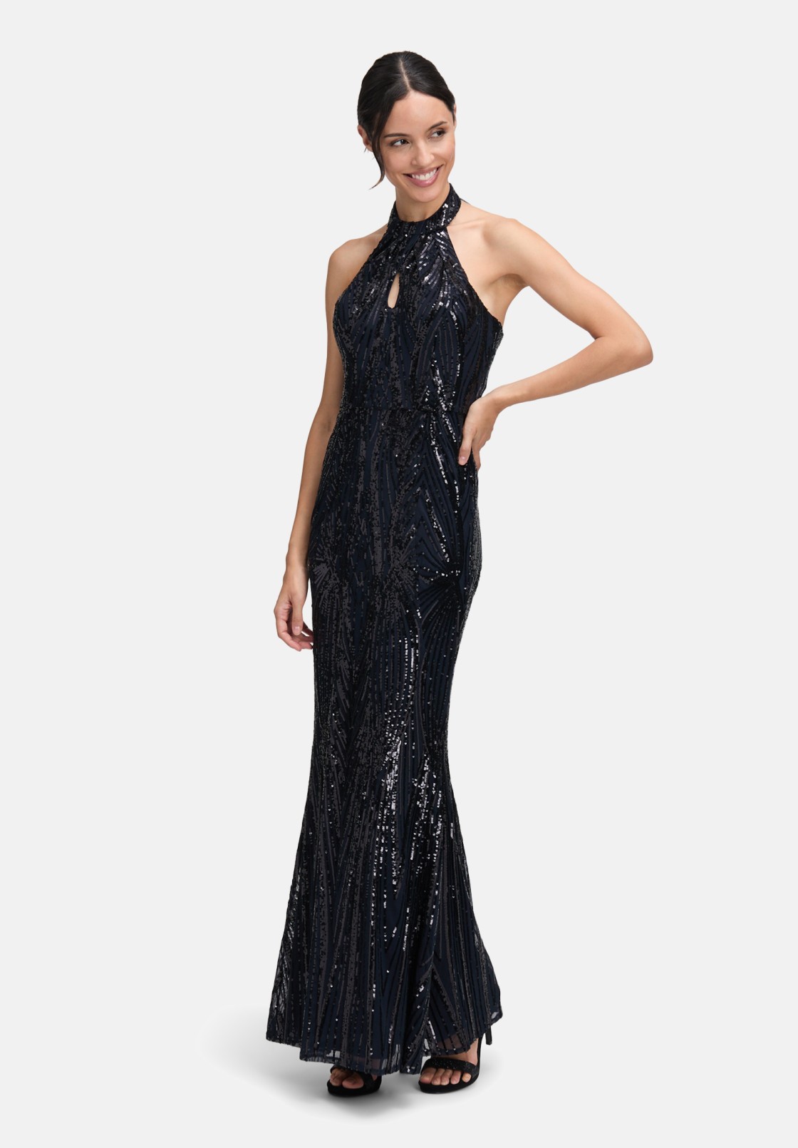 Vera Mont Abendkleid im Glitzer-Look
