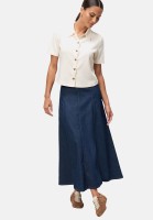 zero Maxi-Jeansrock ausgestellt | Betty Barclay