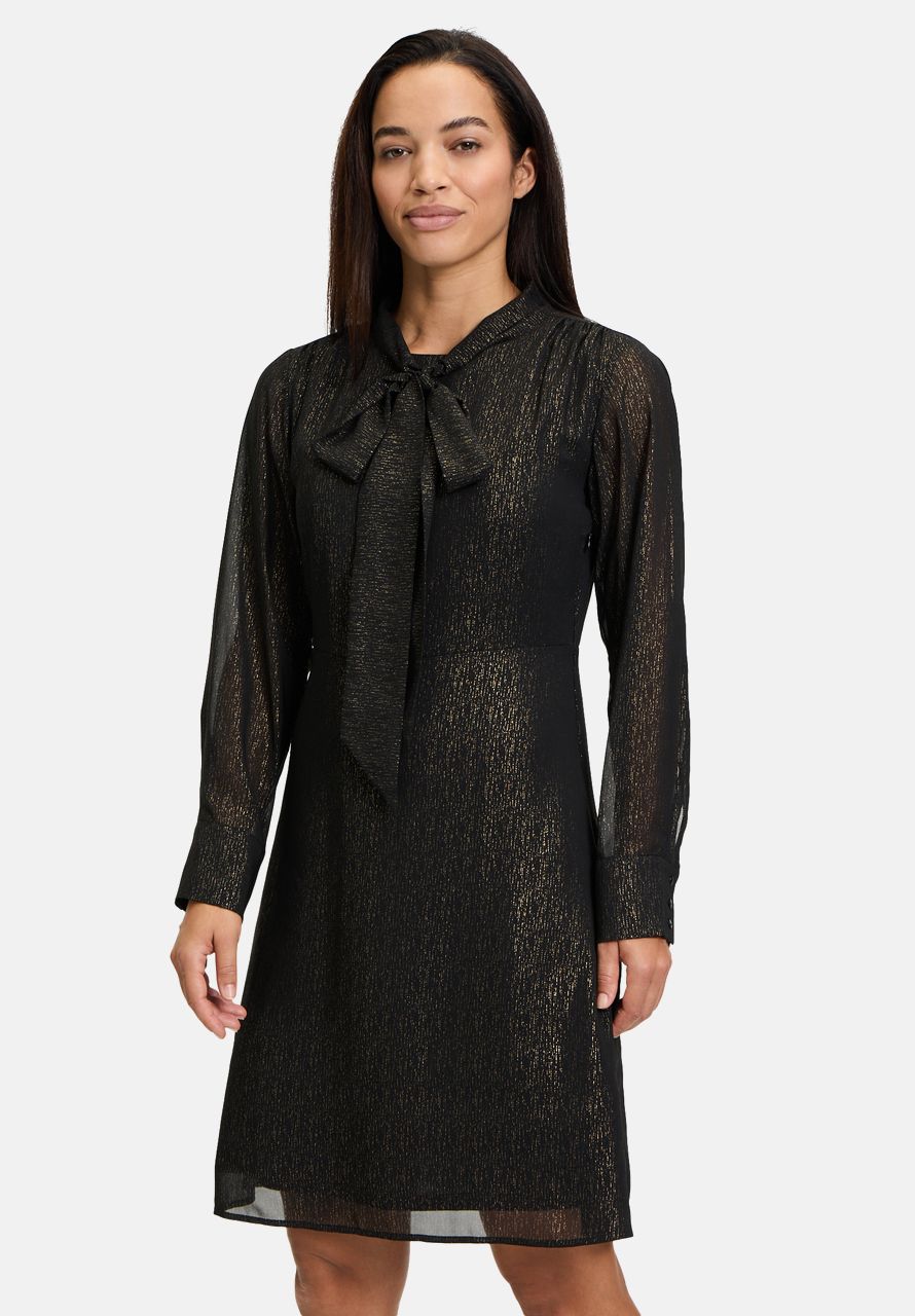 Cartoon Chiffonkleid mit Schleifenknoten