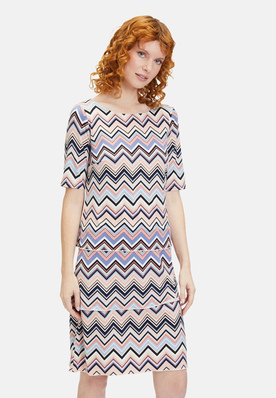Betty Barclay Stufenkleid kurzarm