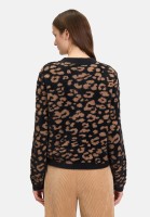 BETTY & CO Strick-Cardigan mit Jacquard