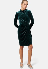 zero Samtkleid mit Raffungen | Betty Barclay