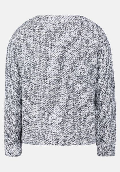 BETTY & CO Casual-Sweatshirt mit Kragen