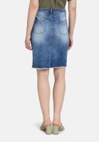 Betty Barclay Jeansrock mit Fransen