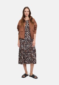 BETTY & CO Stufenkleid im Leo-Look
