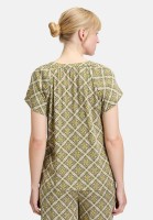 Cartoon Blusenshirt mit Muster