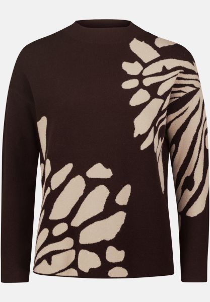 zero Strickpullover mit Druck | Betty Barclay