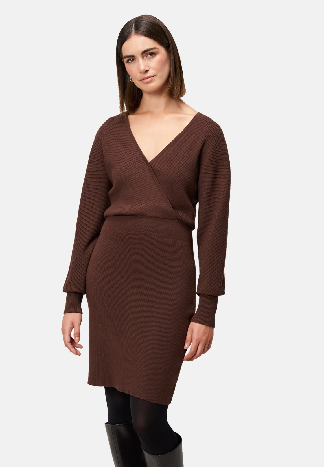 zero Strickkleid mit Wickeloptik | Betty Barclay