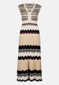 zero Strickkleid mit Zickzackmuster | Betty Barclay