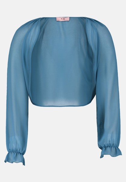 Vera Mont Bolero-Jacke mit gekräuseltem Ausschnitt