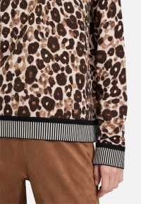 Betty Barclay Strickpullover mit Animalprint