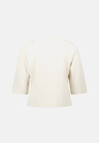 zero Sweatshirt mit Fischgrätmuster | Betty Barclay