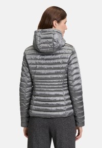 Cartoon Steppjacke mit Reißverschlusstaschen