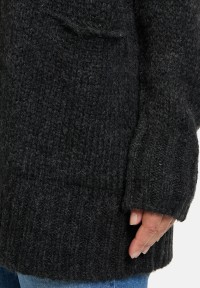 Cartoon Basic-Strickjacke mit Taschen