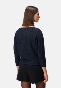 zero Glitzershirt mit U-Boot Ausschnitt | Betty Barclay