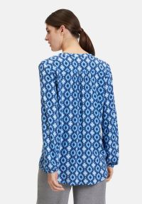 Cartoon Blusenshirt mit Muster