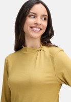 Cartoon Langarm-Shirt mit Kragen