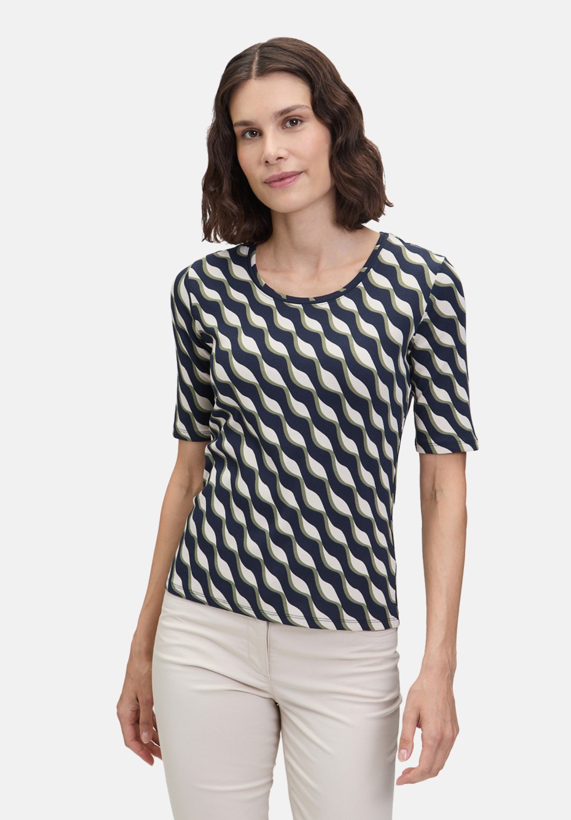 Betty Barclay Basic Shirt mit Rippenstruktur