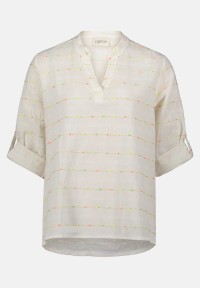 Cartoon Casual-Bluse mit Lurexfaden