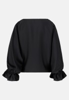 Vera Mont Satin-Bluse mit Fledermausärmeln