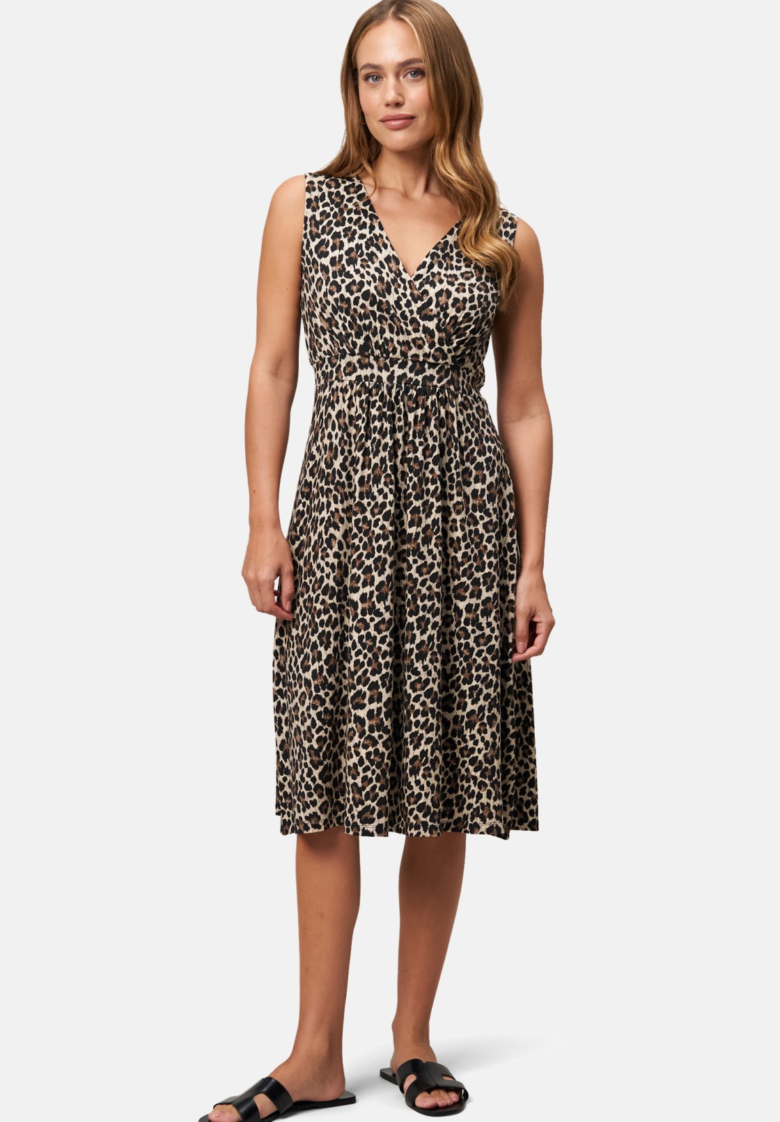 zero Jerseykleid mit Leo-Muster | Betty Barclay