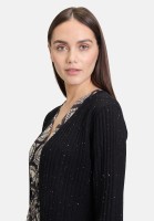 Cartoon Shirtjacke mit 3/4 Arm