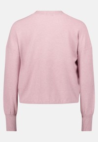 BETTY & CO Strick-Cardigan mit Reißverschluss