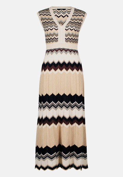 zero Strickkleid mit Zickzackmuster | Betty Barclay