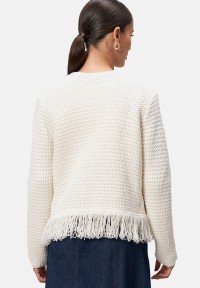 zero Strickjacke mit Fransen | Betty Barclay
