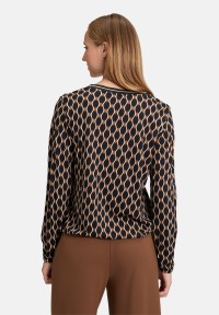 Betty Barclay Blusenshirt mit V-Ausschnitt