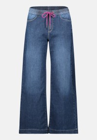 Cartoon Casual-Hose mit weitem Bein