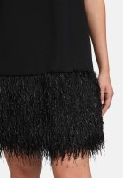 Vera Mont Abendkleid mit Fransen