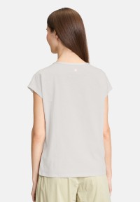 Cartoon Rundhals-Shirt mit Placement