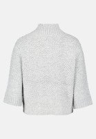 BETTY & CO Strick-Cardigan mit Reißverschluss