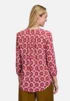 Cartoon Blusenshirt mit Muster