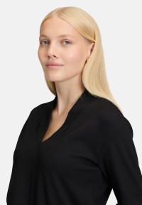 BETTY & CO Casual-Shirt mit V-Ausschnitt