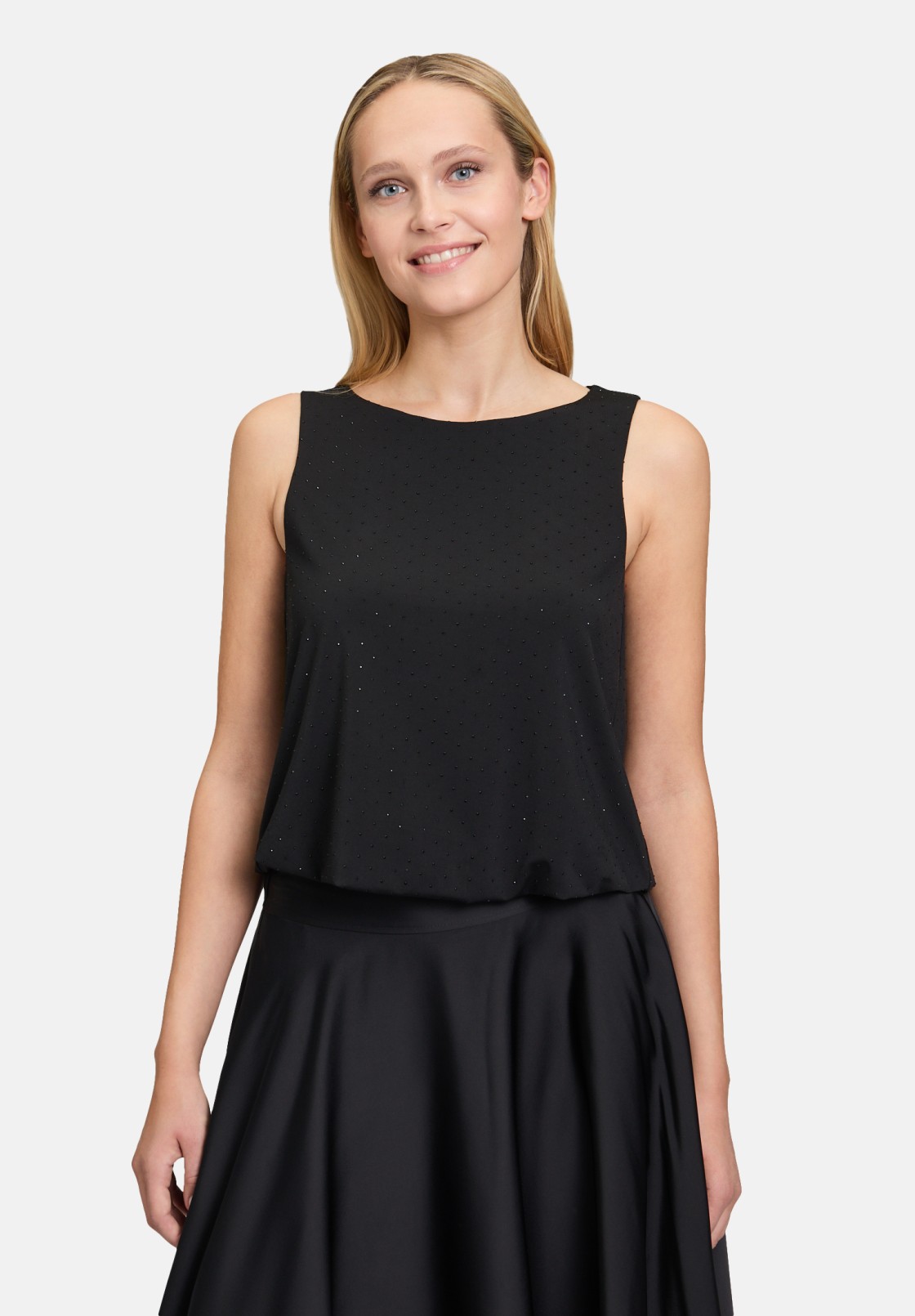 Vera Mont Blusentop im Glitzer-Look
