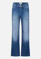 Cartoon Stretch-Jeans mit Stickerei