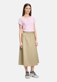 Cartoon Printshirt mit Rundhalsausschnitt
