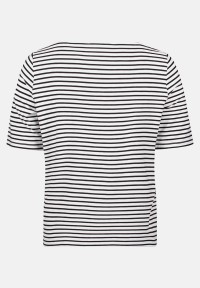 BETTY & CO Streifenshirt mit U-Boot-Ausschnitt
