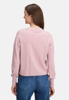 BETTY & CO Strick-Cardigan mit Reißverschluss