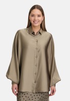 Vera Mont Satin-Bluse mit Kragen