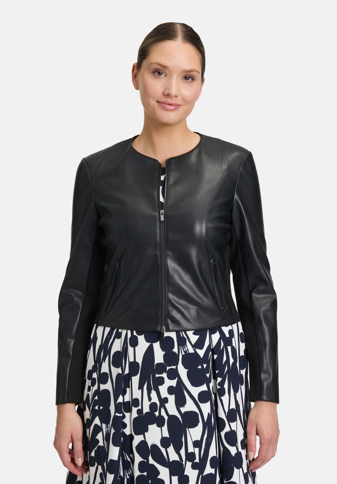 Vera Mont Blazer-Jacke mit Reißverschluss