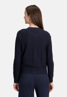 BETTY & CO Strick-Cardigan mit Reißverschluss