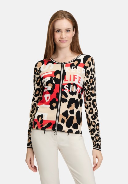 Betty Barclay Feinstrickjacke mit Print