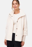 zero Fellimitat-Jacke mit Stehkragen | Betty Barclay