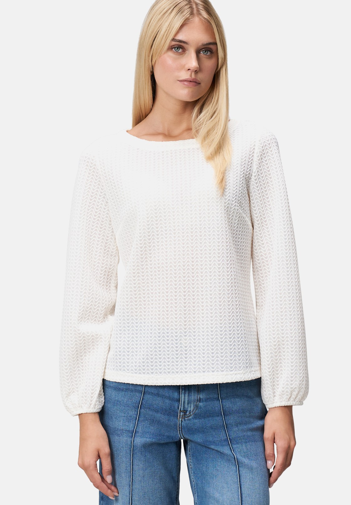 zero Strukturshirt mit Rundausschnitt | Betty Barclay