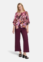 Cartoon Casual-Hose mit weitem Bein