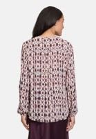 Cartoon Blusenshirt mit Muster